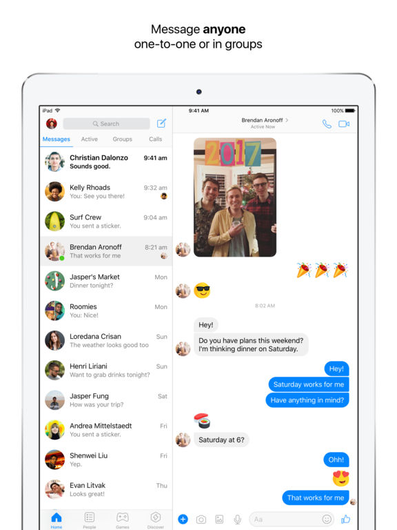 update messenger app