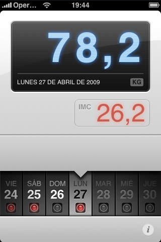 Captura de pantalla del iPhone 1
