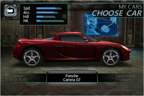 Captura de pantalla del iPhone 3