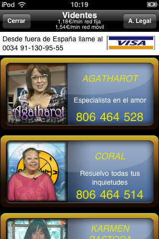 Captura de pantalla del iPhone 3