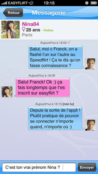 application rencontre sur iphone