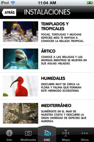 Captura de pantalla del iPhone 3