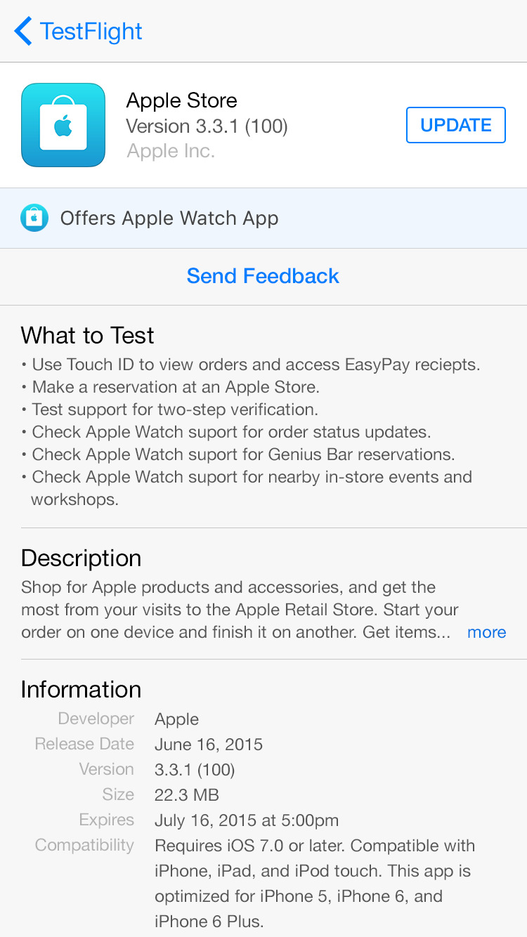 testflight