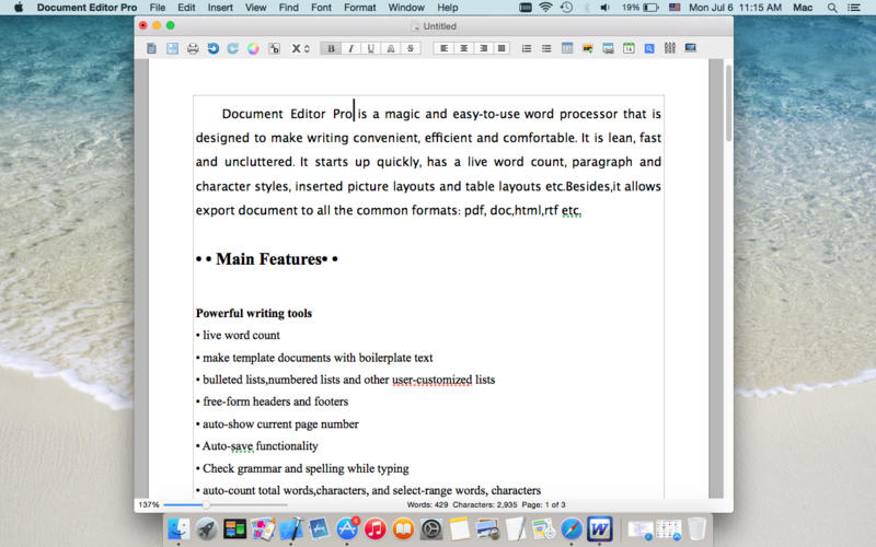 Word processing programs for mac free downloads