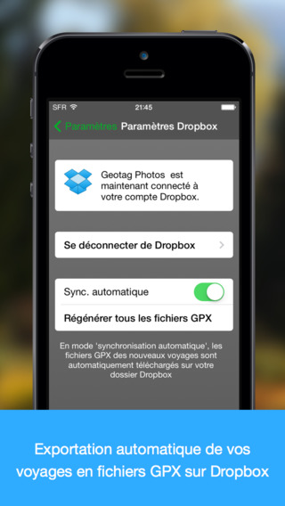Capture d’écran iPhone 4