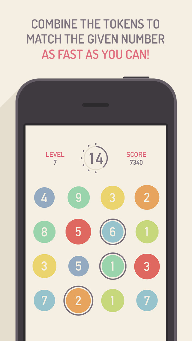 GREG - A Mathematical Puzzle Game To Train Your Brain Skills iOS Screenshots
