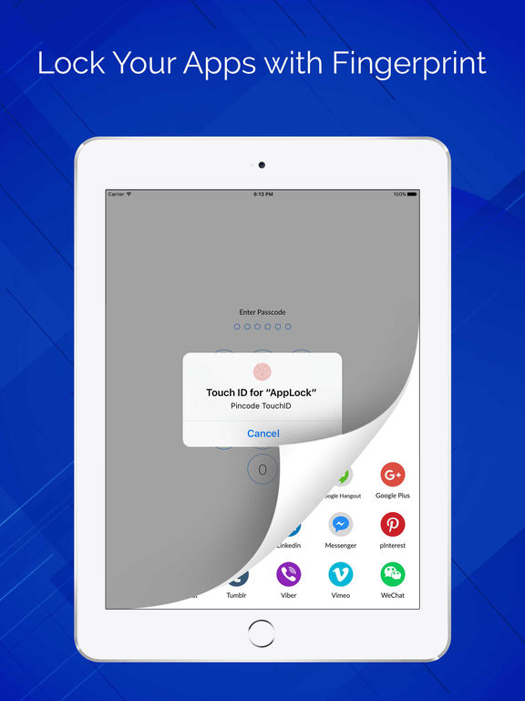 Télécharger App Lock with Finger Password Hide Photos pour iPhone