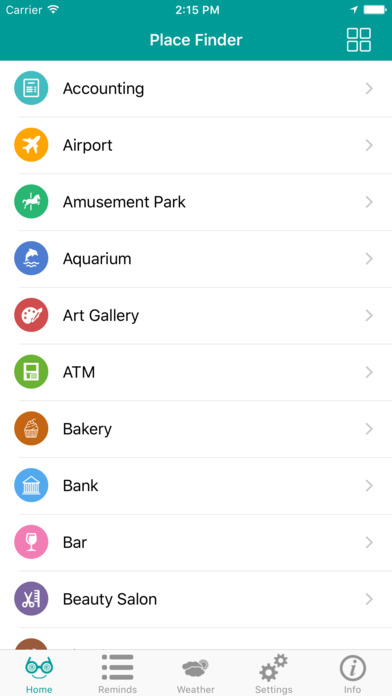 Captura de pantalla del iPhone 1