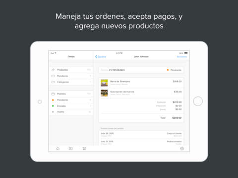 Captura de pantalla del iPad 4