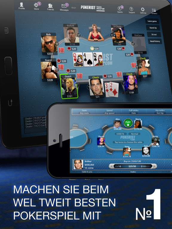 pokerist app