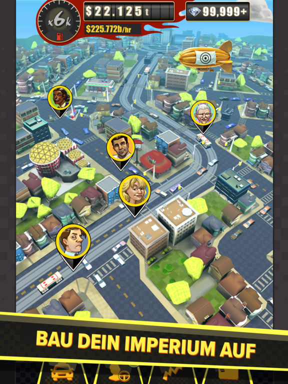 SEGA: Crazy Taxi Gazillionaire iOS Screenshots