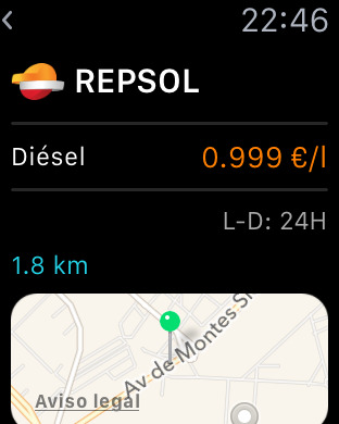 Captura de pantalla del iPhone 2