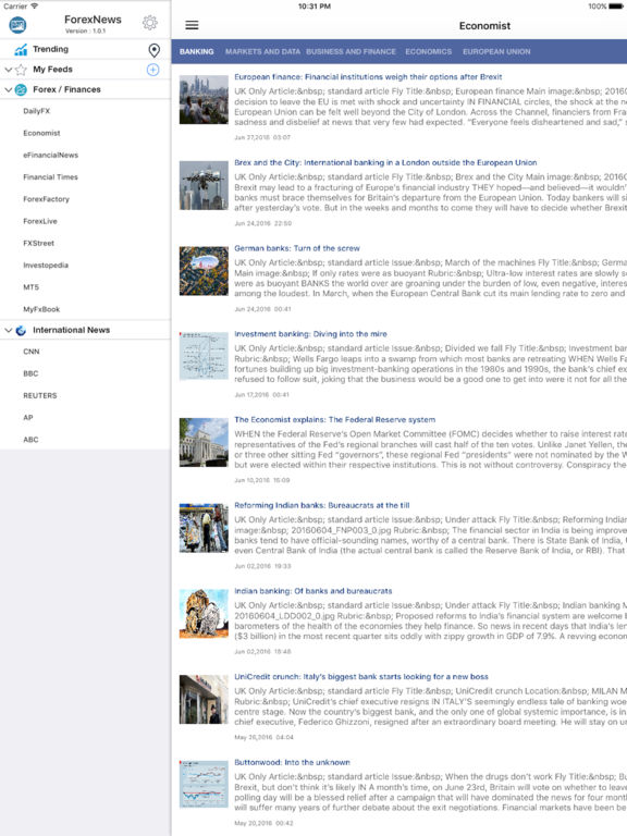 Forex news app for ipad