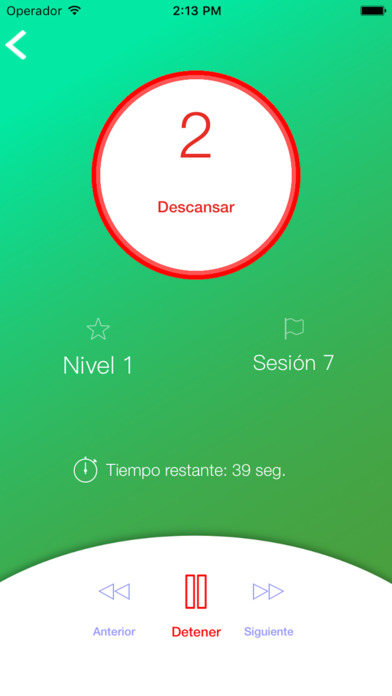 Captura de pantalla del iPhone 3
