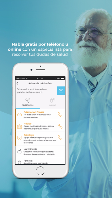 Captura de pantalla del iPhone 1