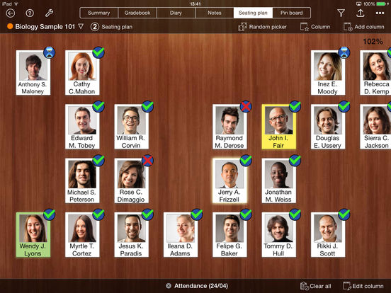 Captura de pantalla del iPad 4