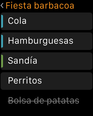 Captura de pantalla del iPhone 1
