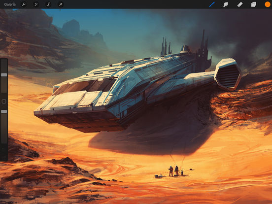 Captura de pantalla del iPad 1