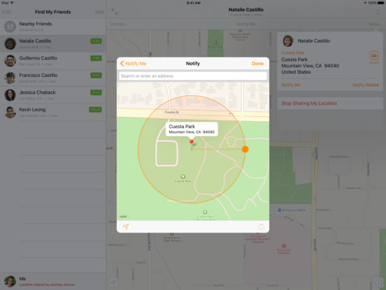 Captura de pantalla del iPad 5