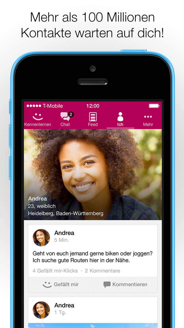 Neue leute kennenlernen iphone app