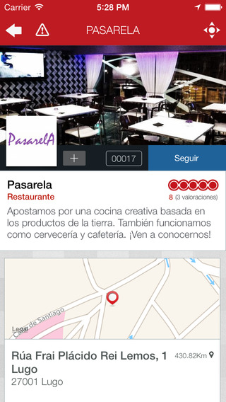Captura de pantalla del iPhone 5