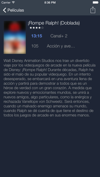 Captura de pantalla del iPhone 4