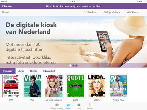 iPad schermafdruk 2