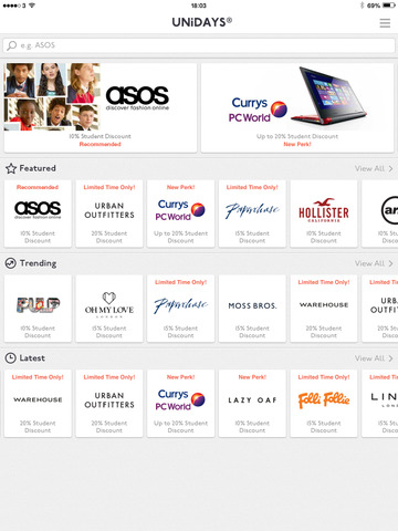 UNiDAYS on the App Store on iTunes