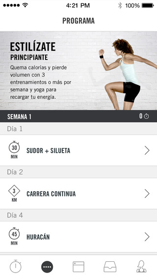 Captura de pantalla del iPhone 5