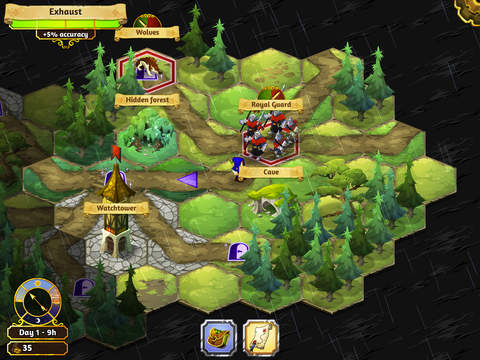 Crowntakers Strategie RPG für iOS