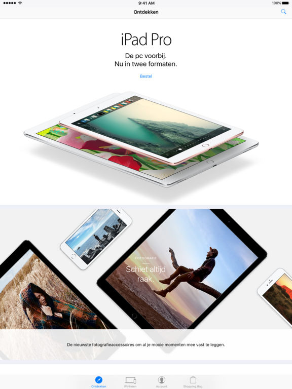 iPad schermafdruk 1