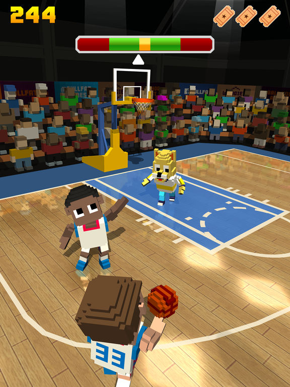 Blocky Basketball - Endless Arcade Dunker iPhone iPad