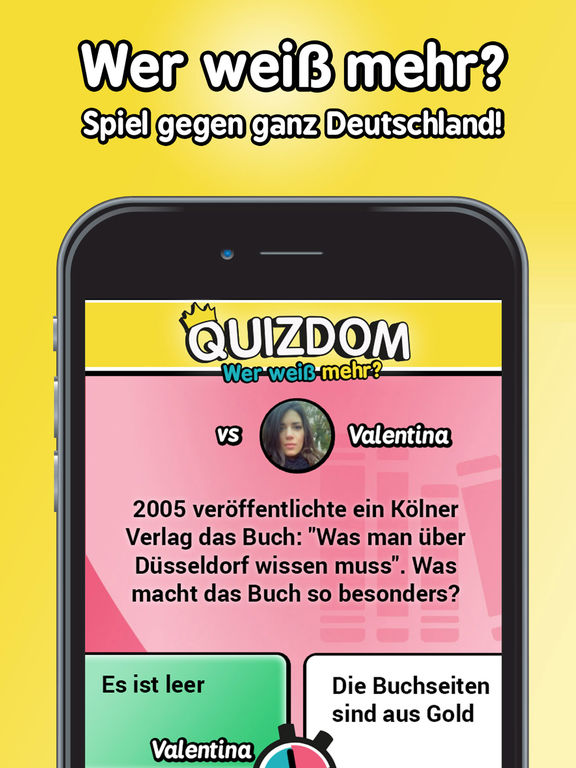 Quizdom - Wer weiß mehr? iPhone iPad