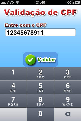 CPF CNPJ Brasil screenshot1