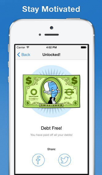 Debt Down - Pay off D... screenshot1