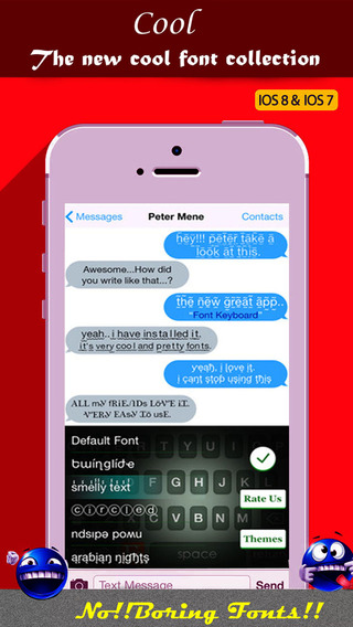 Color Keyboards for iOS 8 & 7のおすすめ画像3
