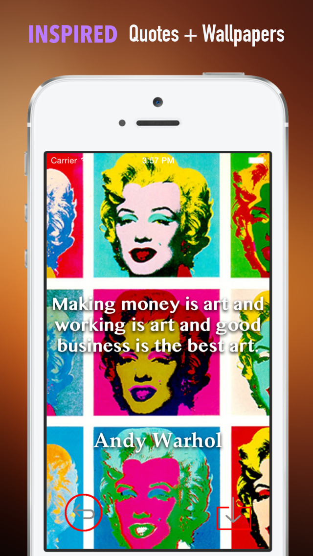 Andy Warhol 壁紙 Hd 最高の絵画と彼の有名な引用のコレクション Iphone最新人気アプリランキング Ios App