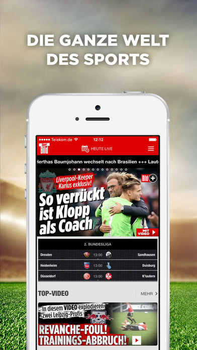 Sport BILD: News & Videos zu Bundesliga und Sportのおすすめ画像1