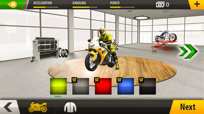 高速道路のスーパーバイクの攻撃レース screenshot1