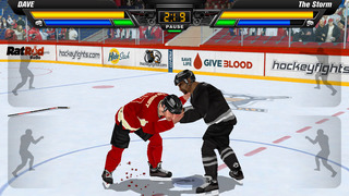 Hockey Fight Lite screenshot1