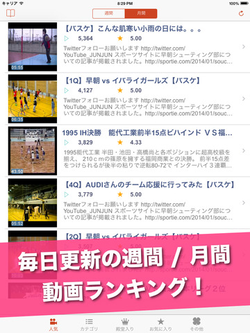 バスケ動画 - BasketTube バスケットボールの動画が無料で見れるアプリのおすすめ画像2