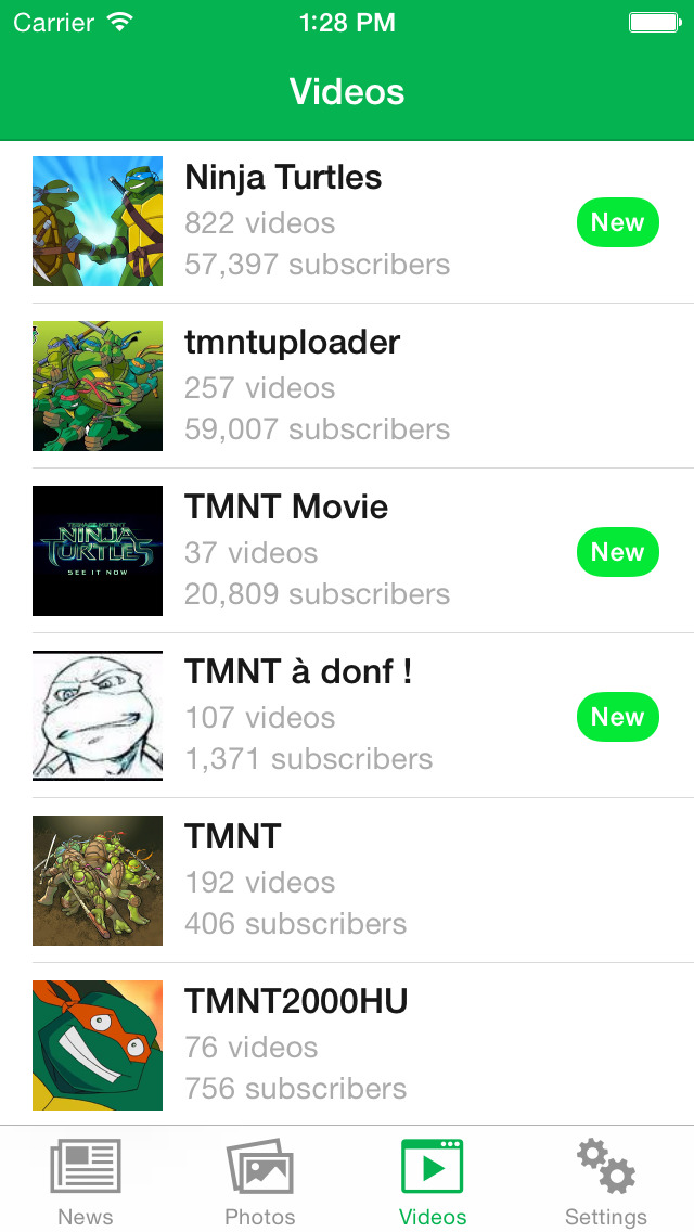 News for TMNT - Lates... screenshot1
