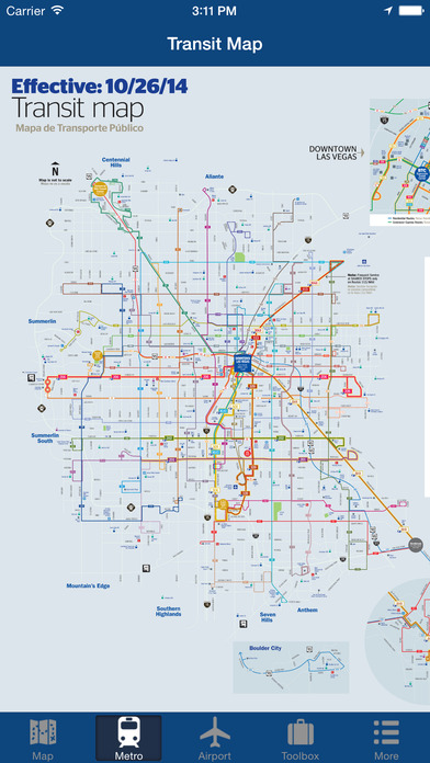 ラスベガスオフライン地図 - シティメトロ... screenshot1