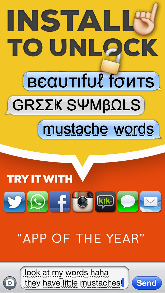Textizer Fonts - Fun ... screenshot1