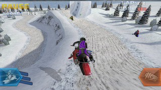 Snow Bike Racing Lite screenshot1