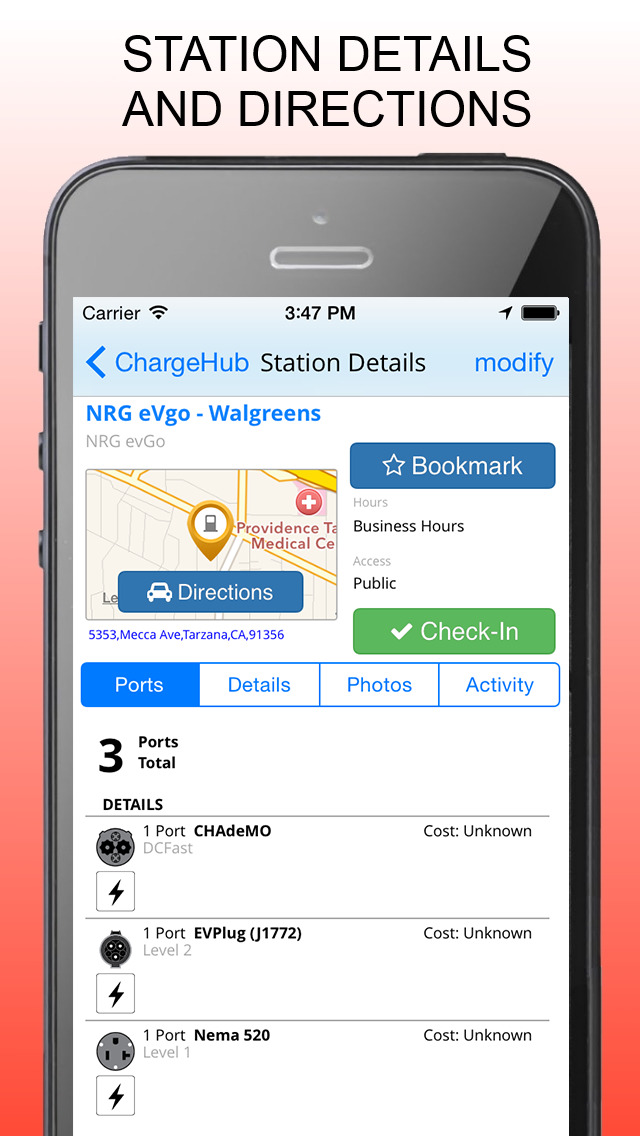 EV Charge Hub – Electric vehicle & Tesla car charging station locations mapのおすすめ画像2