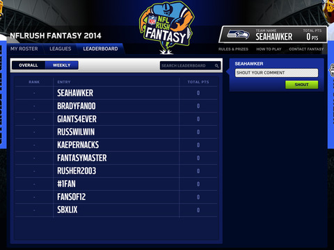 NFLRUSH Fantasy Footballのおすすめ画像2