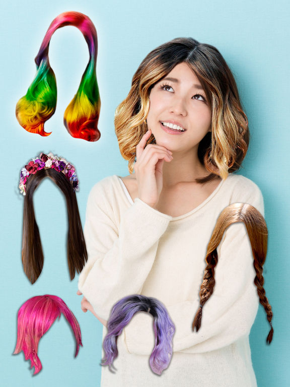 ヘアスタイル&髪型変身フォトエディタ,Proのおすすめ画像1