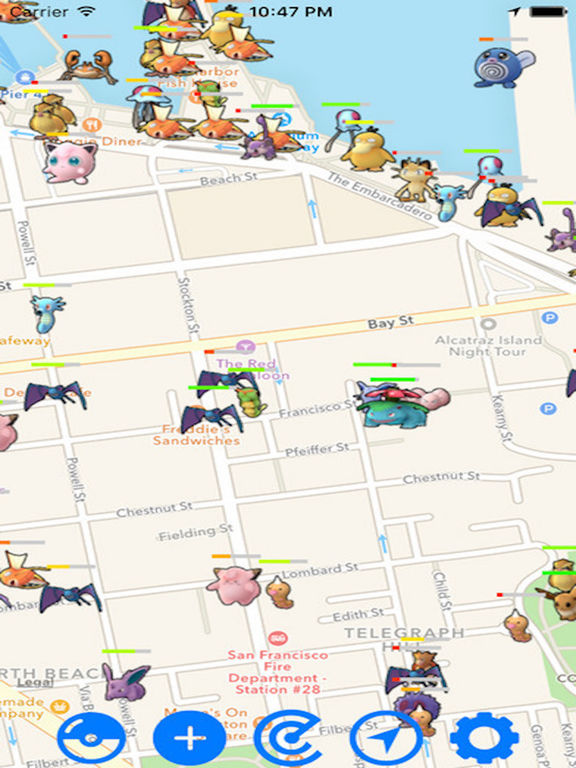 PokeWhere - Live Map for Pokemon GOのおすすめ画像2