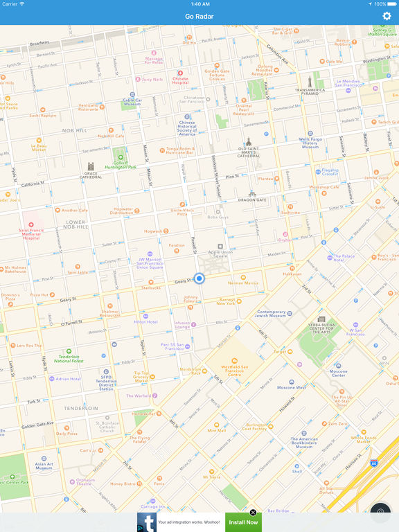 Go Radar - Live Map for Pokémon GOのおすすめ画像1